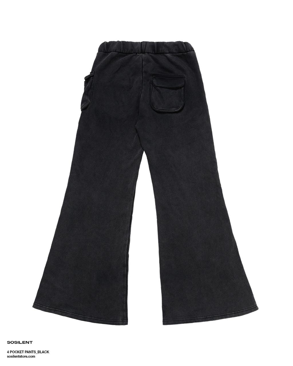 4 POCKET PANTS_BLACK