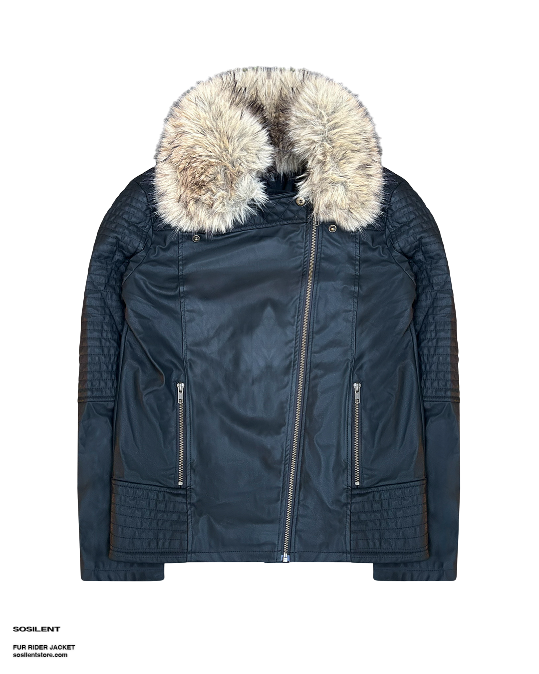 FUR RIDER JACKET – SO SILENT STORE