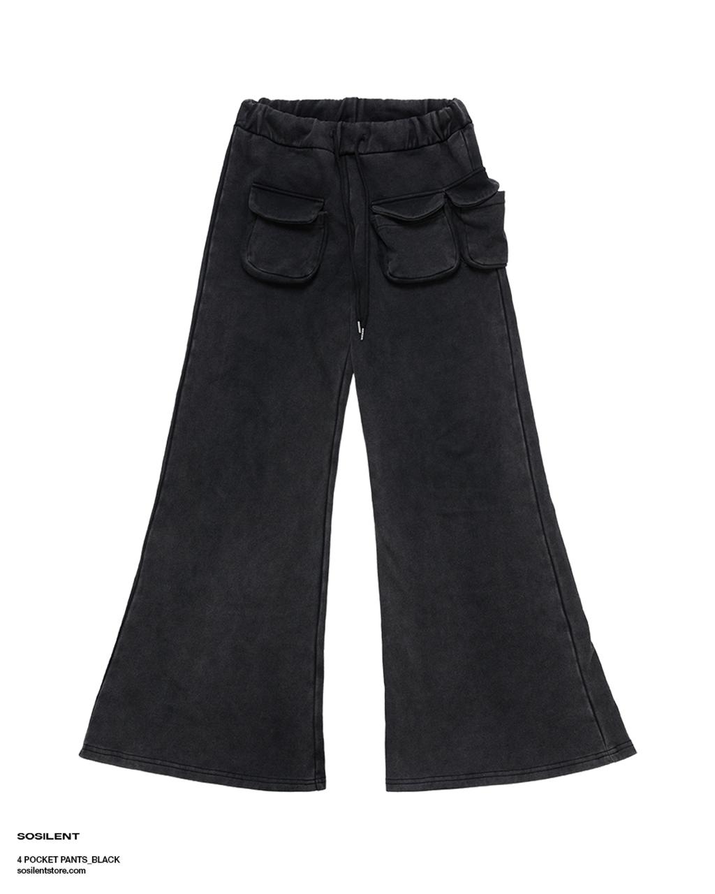 4 POCKET PANTS_BLACK